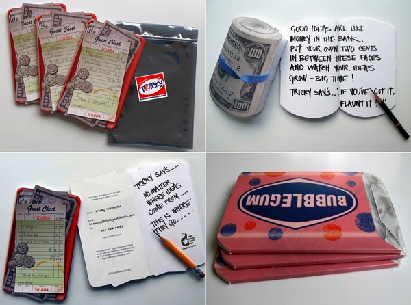 Tricky Notebooks. Блокноты оригинального образца